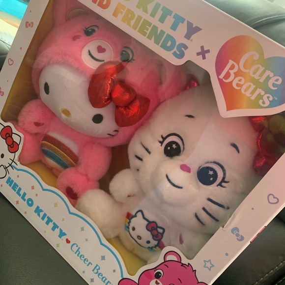Hello kitty Care Bear Set of (2) Plush - Picture 9 of 9